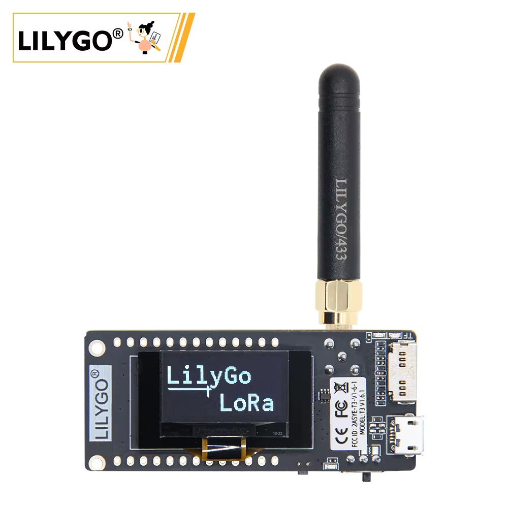 LoRa ESP32 TTGO V2.1 & T3 V1.6.1 433/868/915MHz Dual Band Development Board