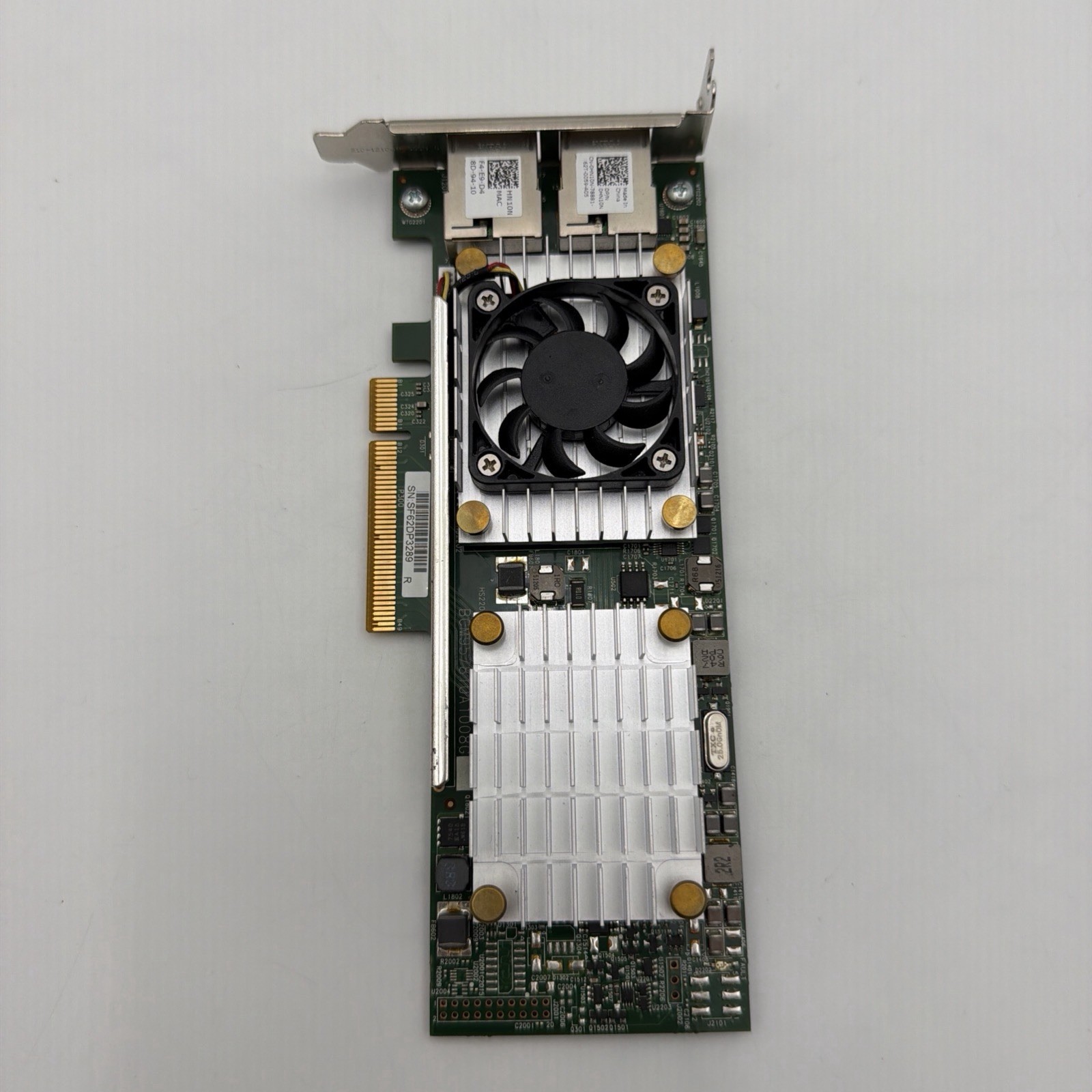 Dell W1GCR Broadcom BCM957810A1008G Dual Port 10GbE SFP+ PCIe NIC
