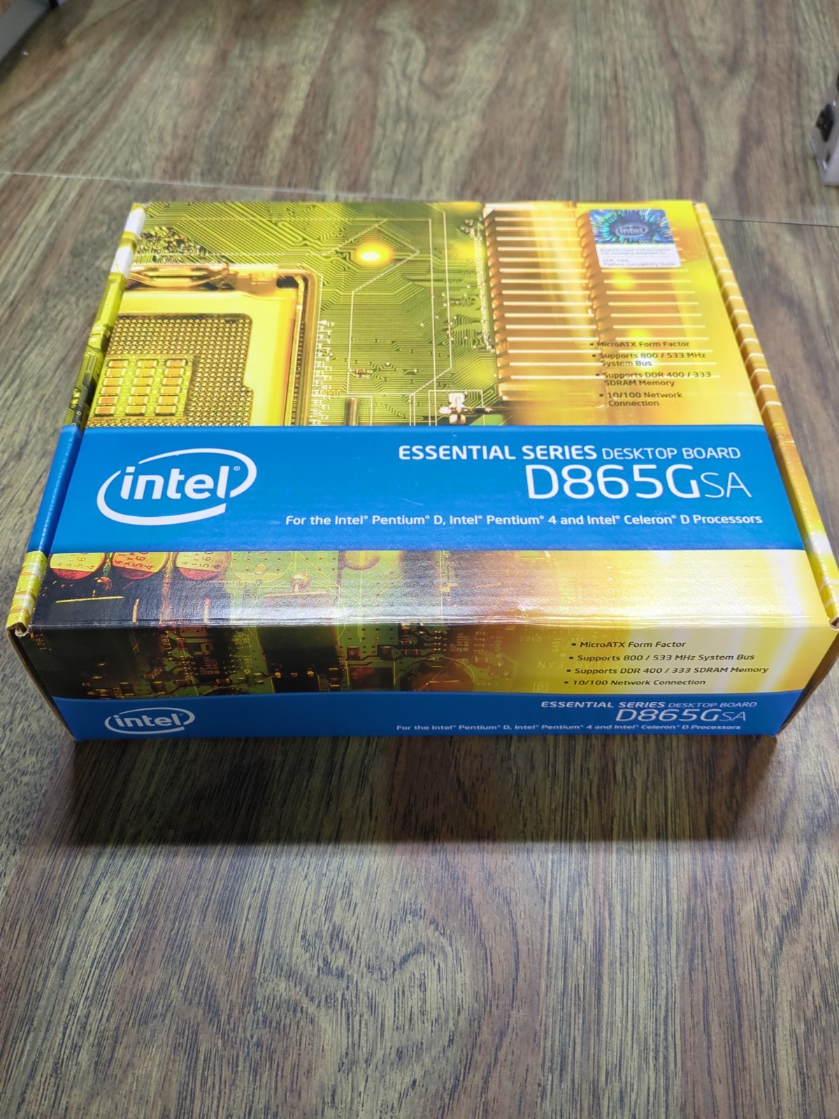 Intel D865GSA Desktop Board New In Box Sealed 