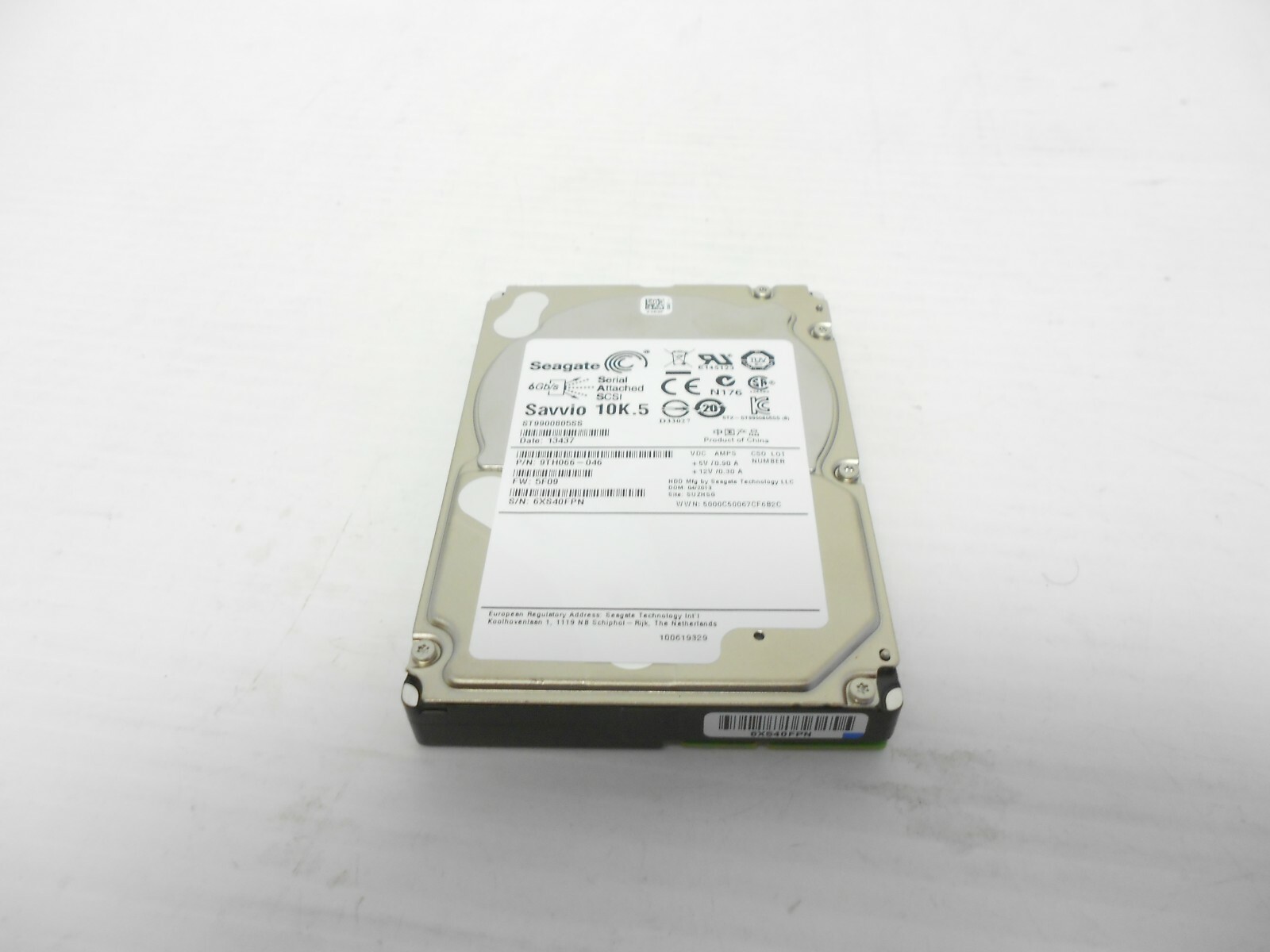 Seagate Savvio 10K.5 900GB 10K 2.5" SAS Hard Drive HD ST9900805SS Server Storage