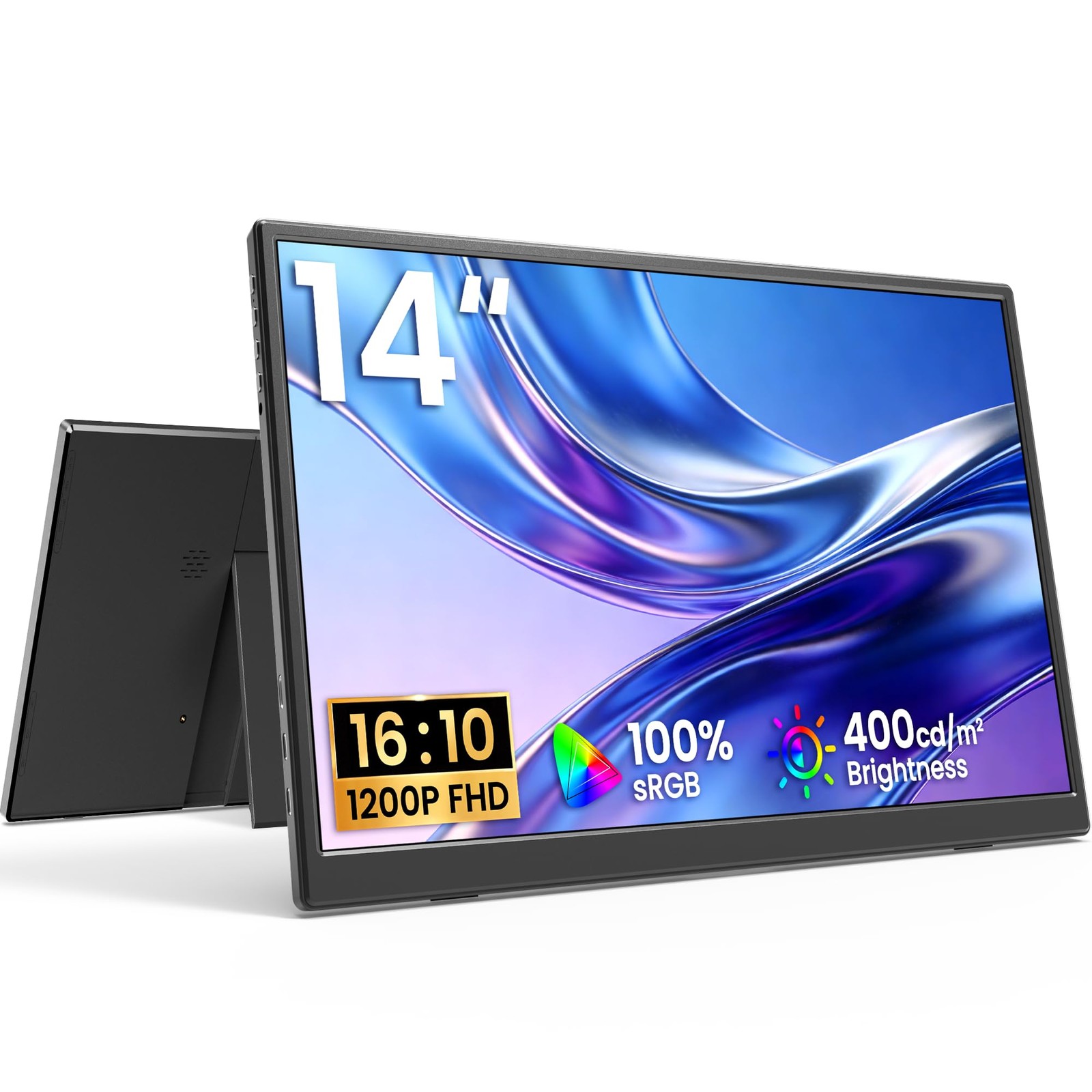 Portable-Monitor-for-Laptop 14 inch FHD 1920 * 1200P USB C HDMI Ultra-Slim IP...
