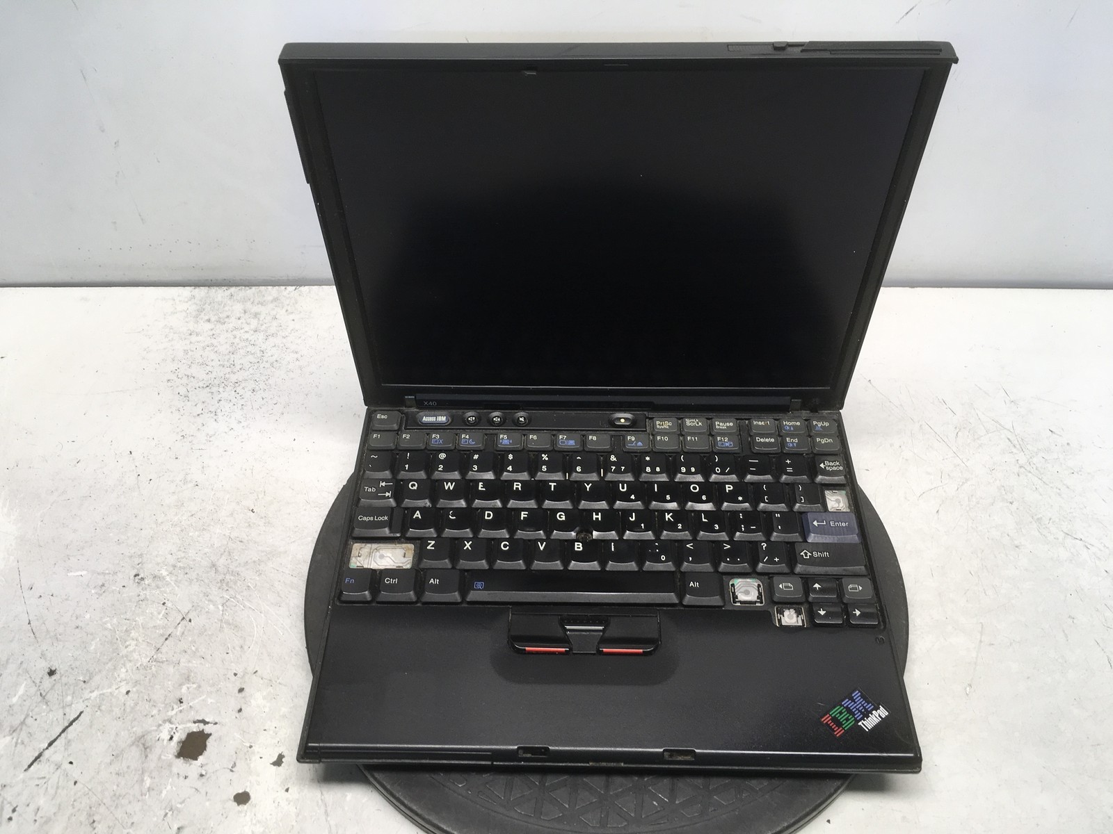 IBM ThinkPad X40 Intel Pentium M 1.5GHz 1280 MB NO HDD No Batt