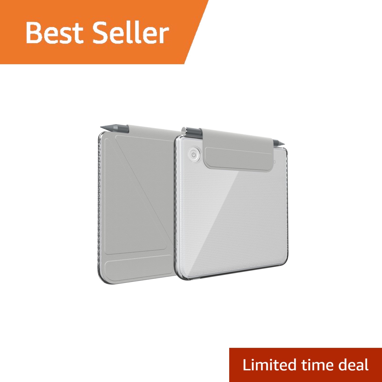 TUDIA M-FLIP Kobo Libra Colour Magnetic Case Grey