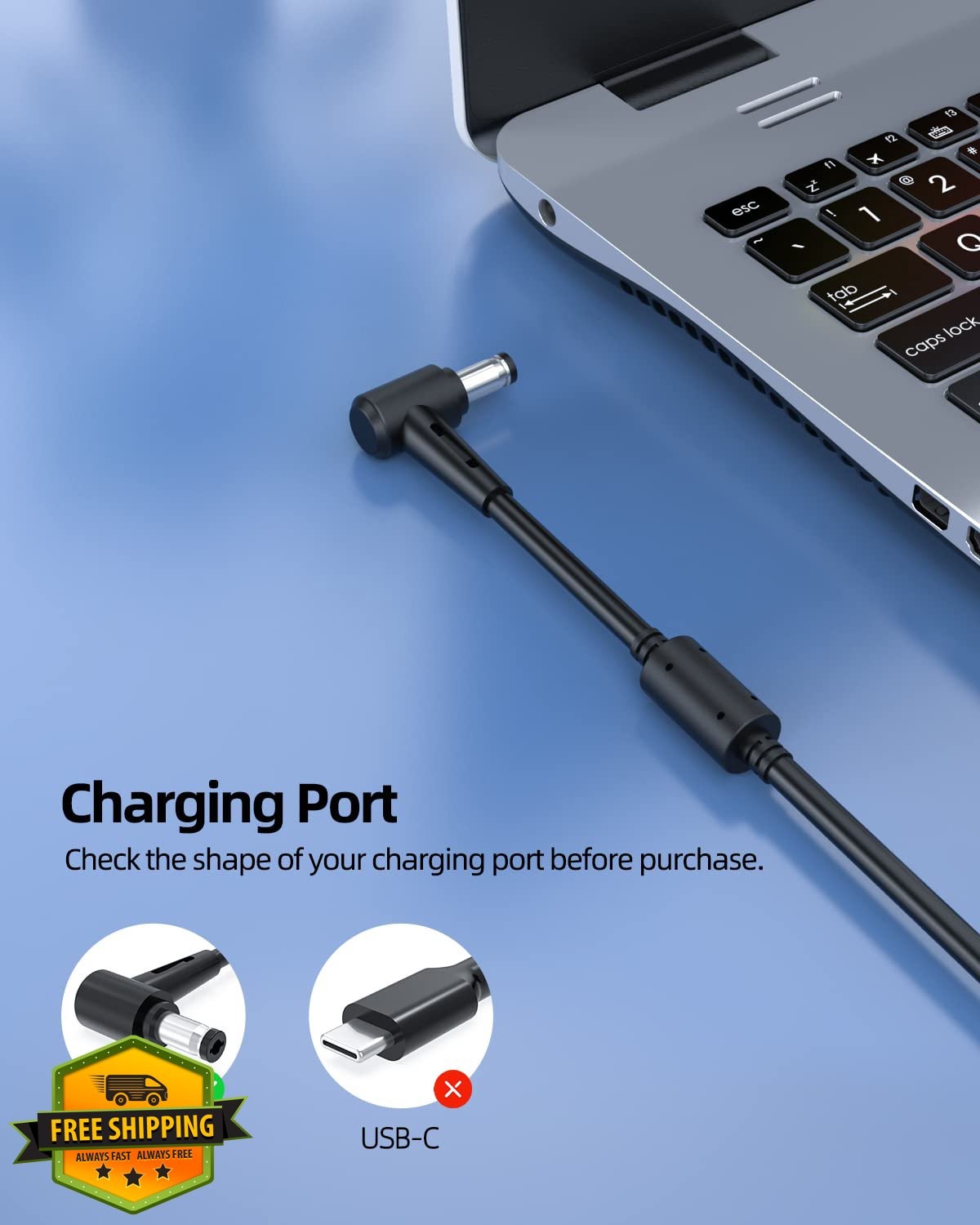 Superer 90W 65W AC Charger for Getac V110 F110 Rugged Tablets