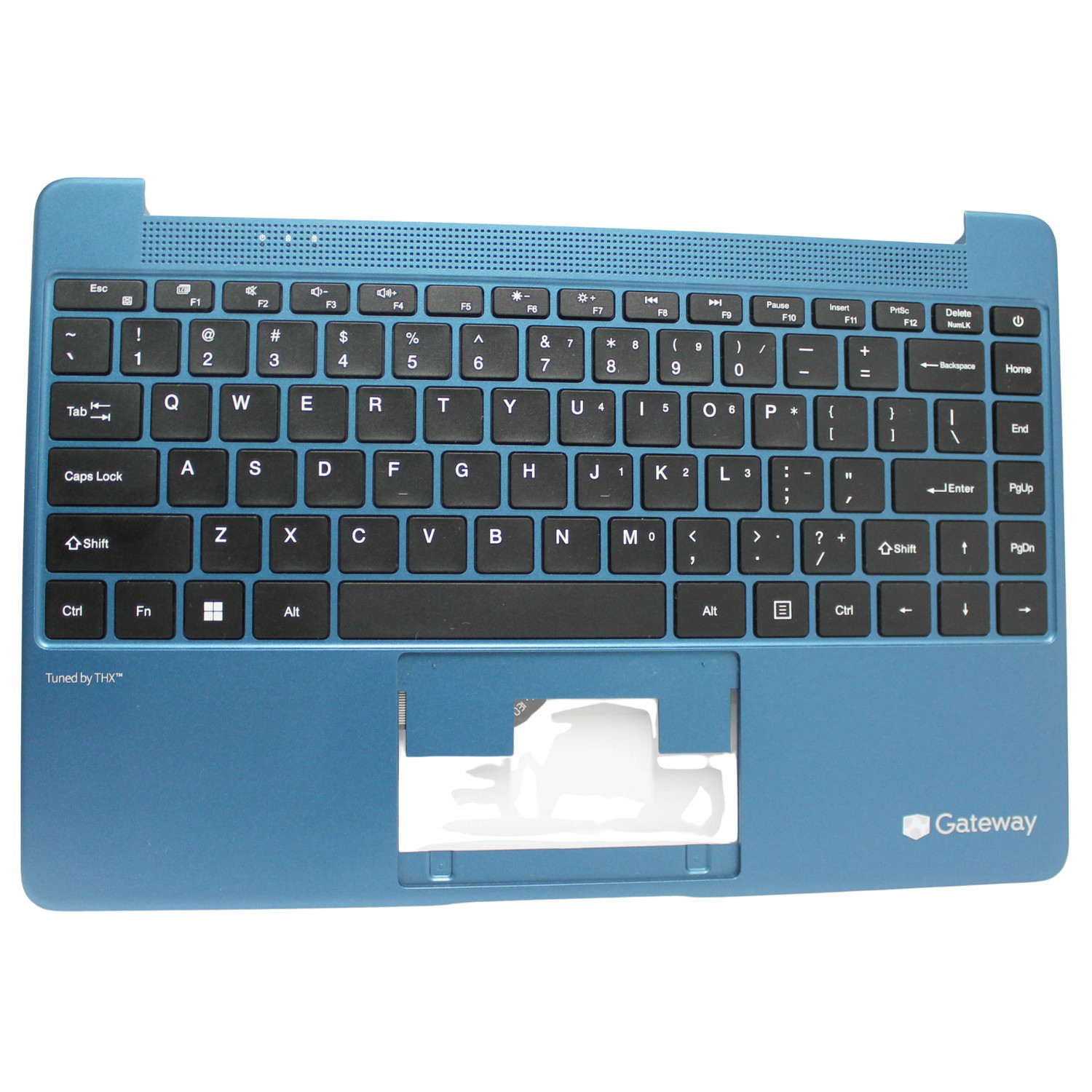 GWTN141-6BL-PALMREST-NTP Gateway Palmrest Top Cover Blue w/KB Black GRADE A