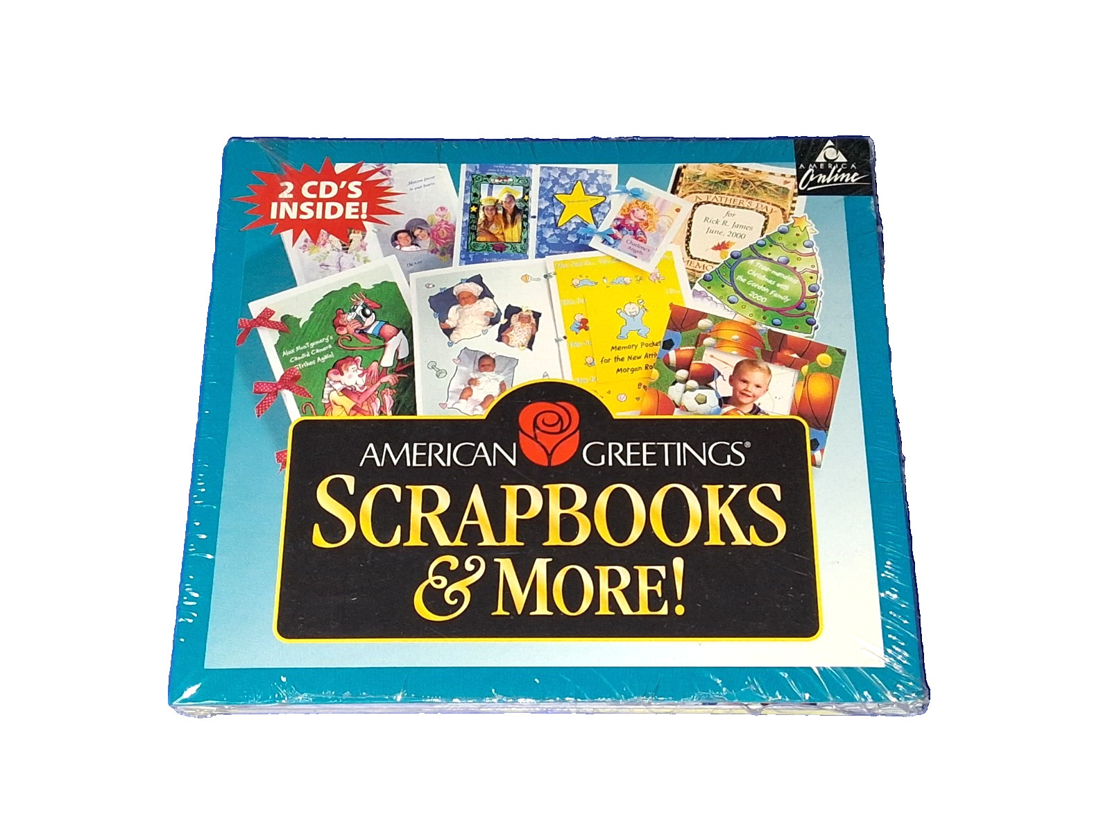 American Greetings Scrapbooks And More 1999 PC CD-ROM Broderbund - New