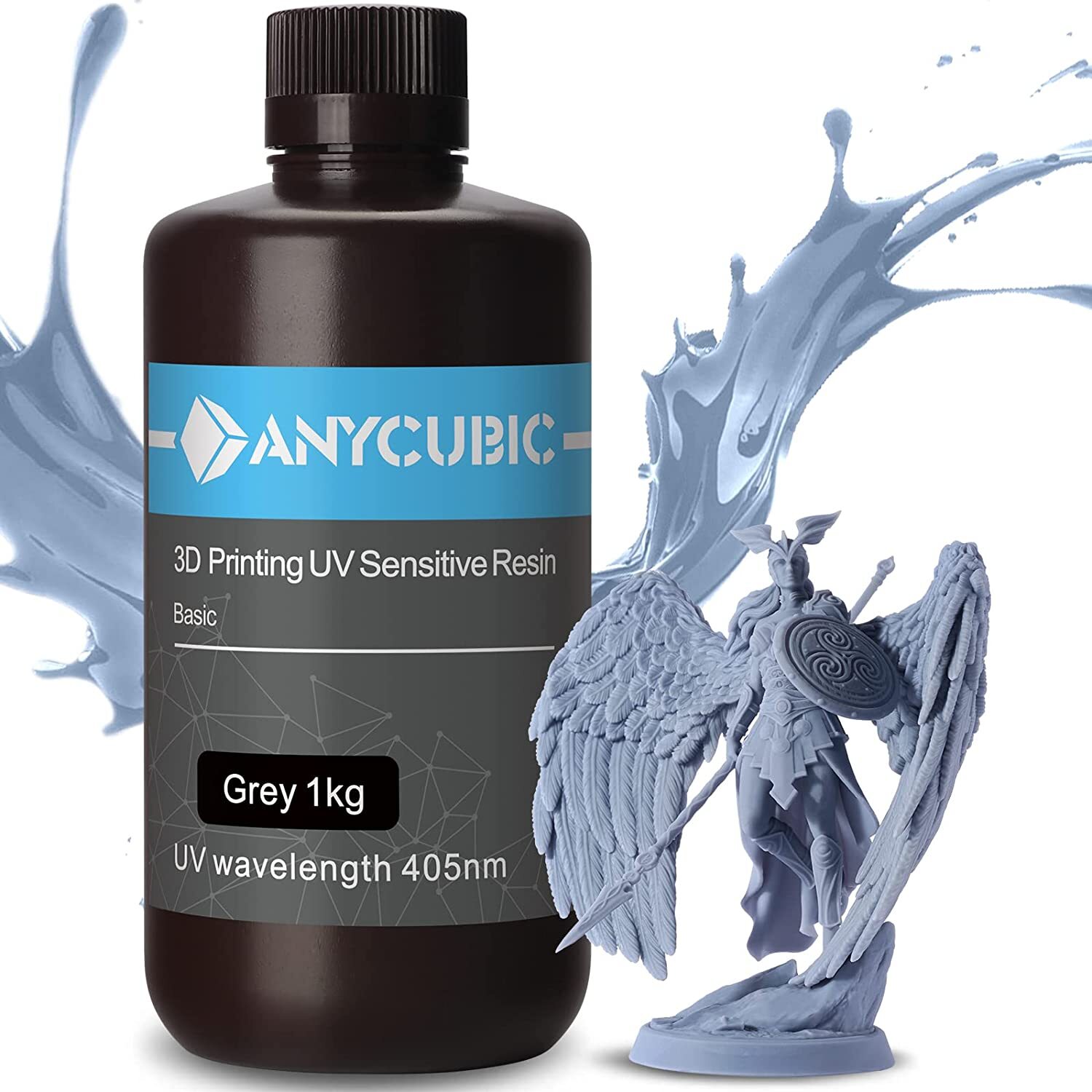 ANYCUBIC 5-30kg 3D Printer Resin Standard Resin 405nm UV Sensitive Resin Lot