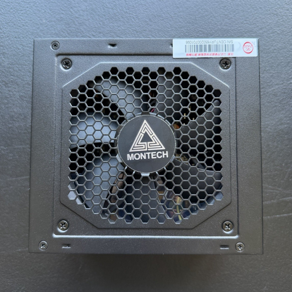 Montech Century 650W 80 Plus Gold Fully Modular ATX Power Supply Unit