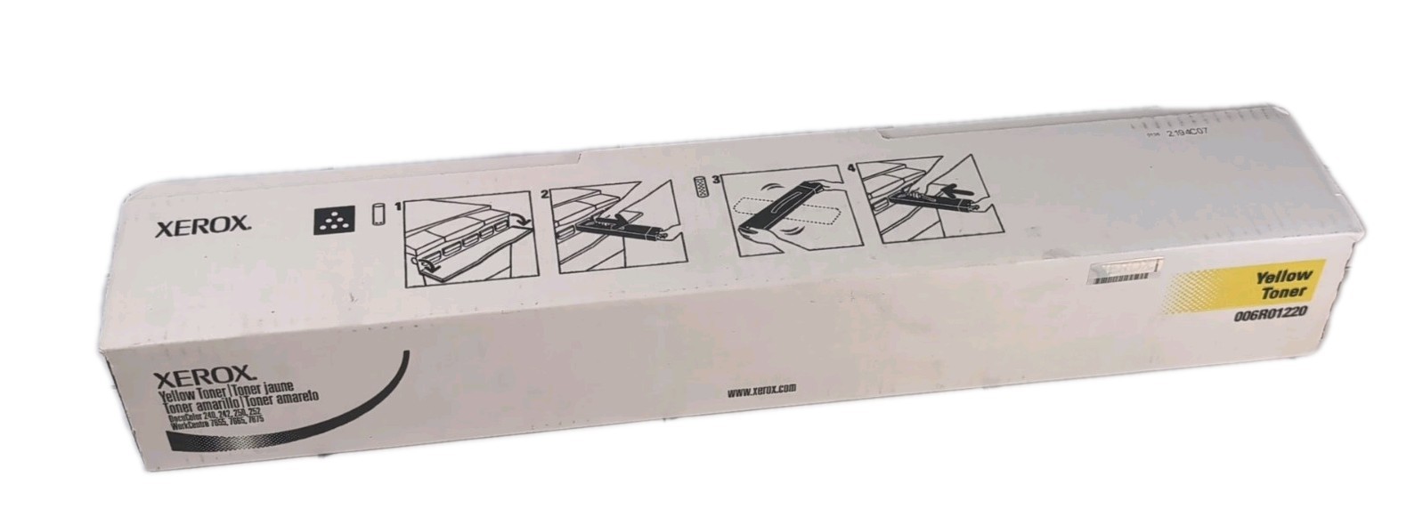 Genuine 006R01220 Yellow 34000 Page Yield Toner Cartridge for DocuColor Printers