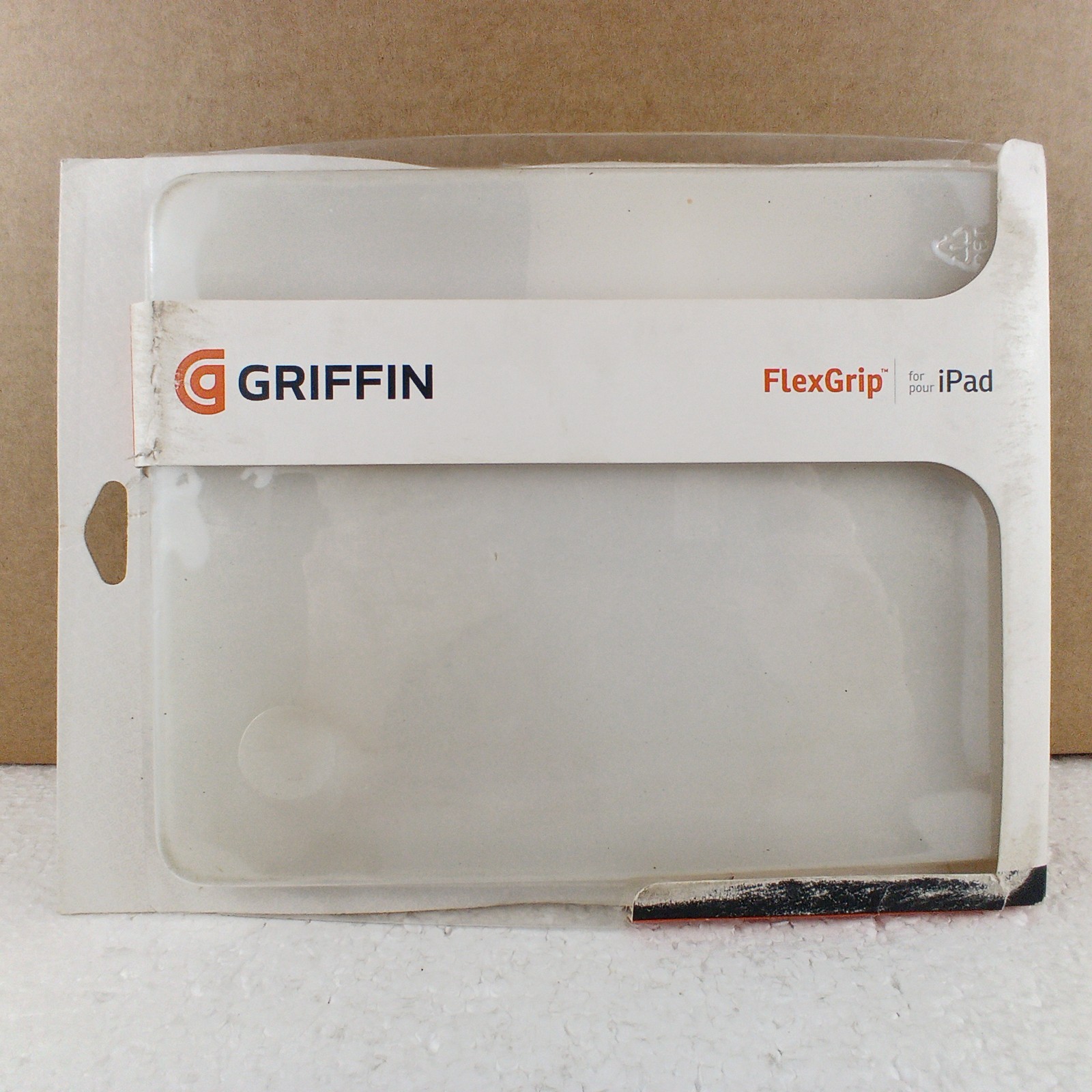 Griffin FlexGrip Case for iPad 1st Gen Clear Silicone Flexible Protective Cover