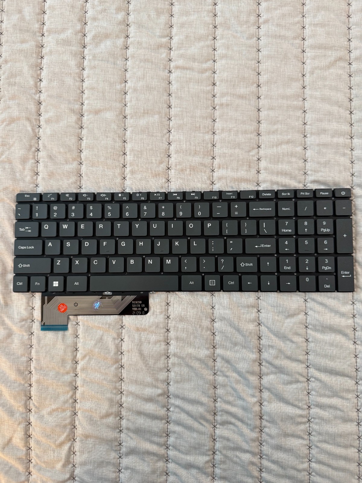 US Gray Keyboard for Gateway GWTN156-1 GWTN156-4 GWTN156-5 GWTN156-7 GWTN156-9