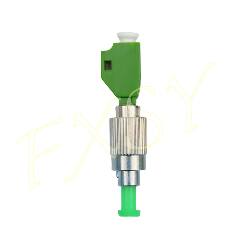 FC/APC Male to LC/APC Female SM OS2 Hybrid Fiber Optic Converter Optical Adapter