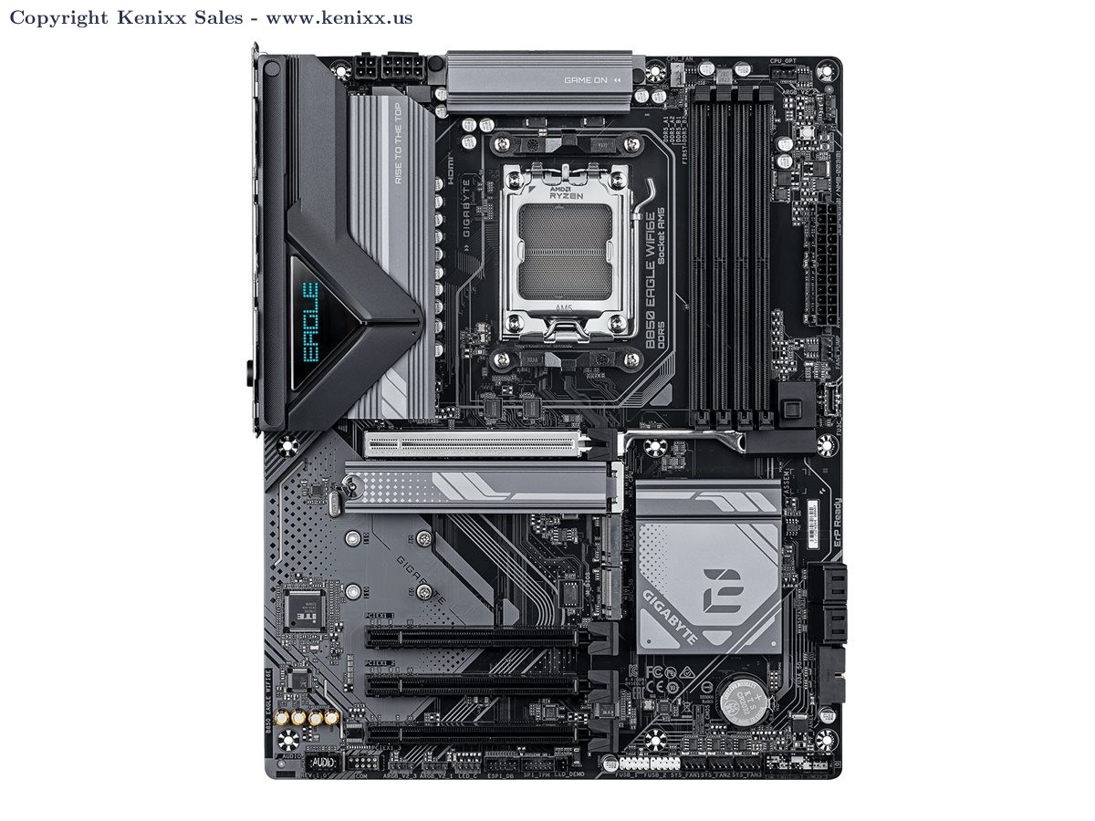 Gigabyte B850 EAGLE WIFI6E Motherboard AMD Ryzen 9000 Series CPUs, 8+2+2 Phase