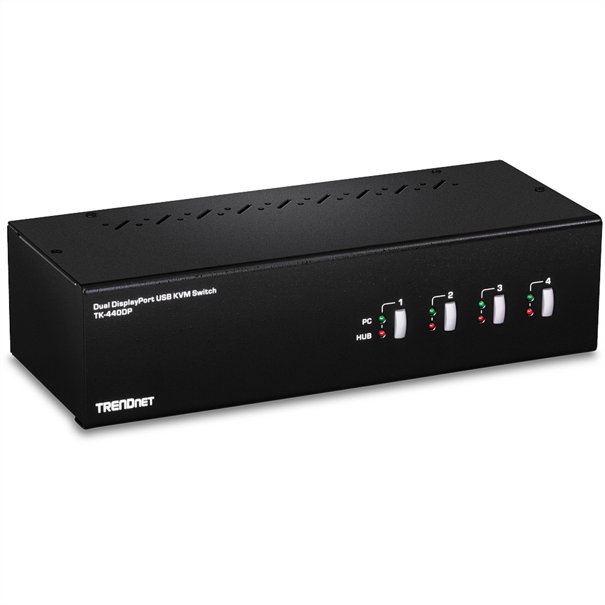 TK-440DP TRENDnet TK 440DP KVM/Audio/USB Switch 4 x KVM/Audio/USB ~D~