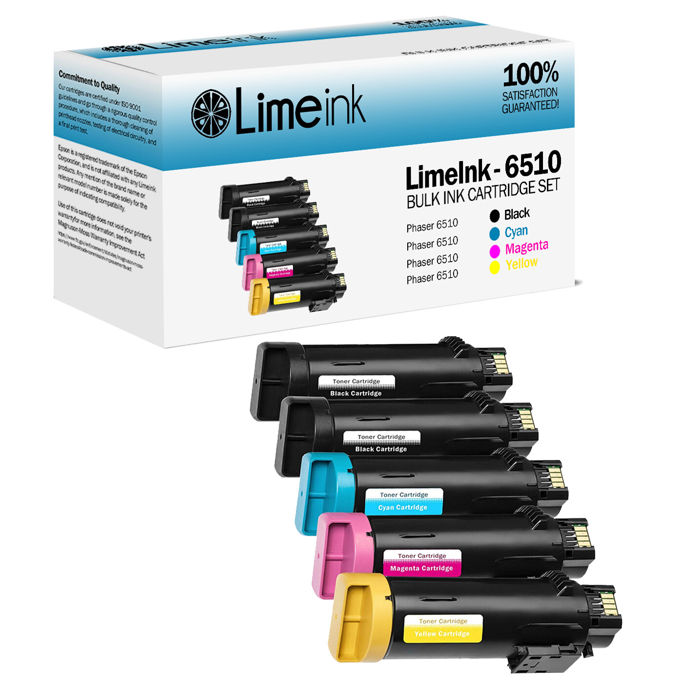 Toner Cartridges Compatible for Xerox Phaser 6510 WorkCentre 6515 dn dni n