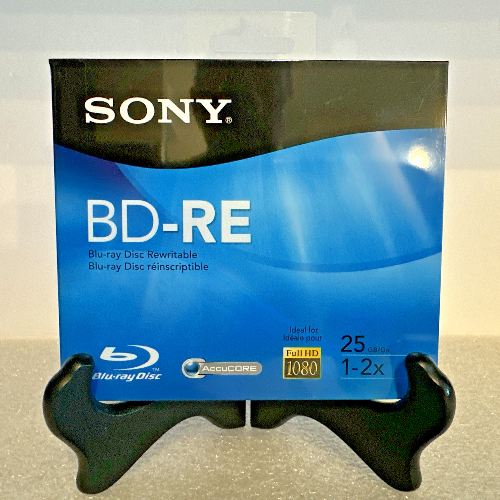 Sony Blu-Ray Full HD 1080 Recordable/Rewritable Disc, BD-RE, 25 GB - New, Sealed