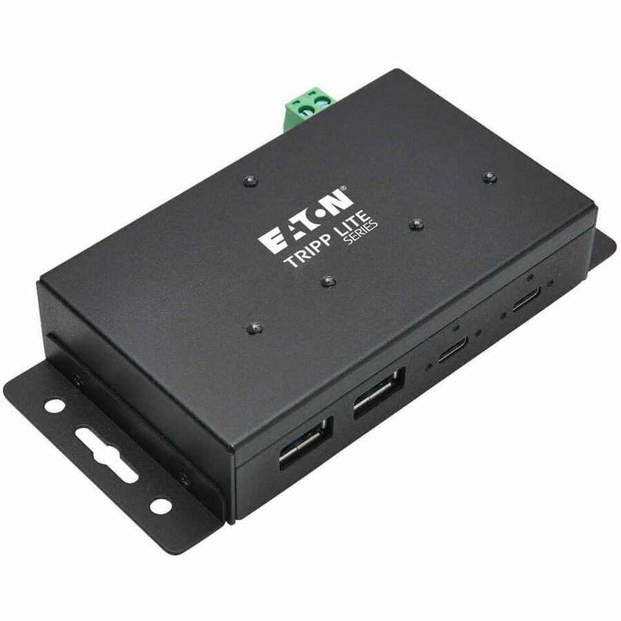 Eaton Tripp Lite Series Industrial 4-Port USB-C Hub - USB 3.x Gen 2 (10Gbps), 2x