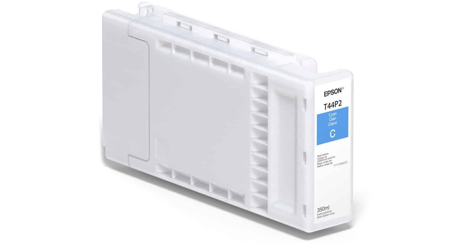 Epson T44P UltraChrome PRO12 High-Capacity 350 mL Cyan Ink Cartridge [T44P220]