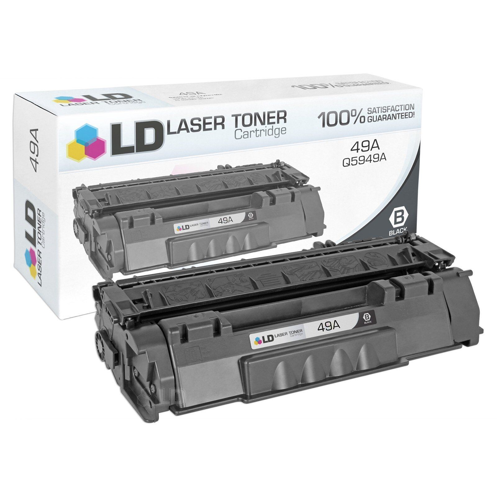 LD Compatible Replacement for HP 49A / Q5949A Black Toner Cartridge