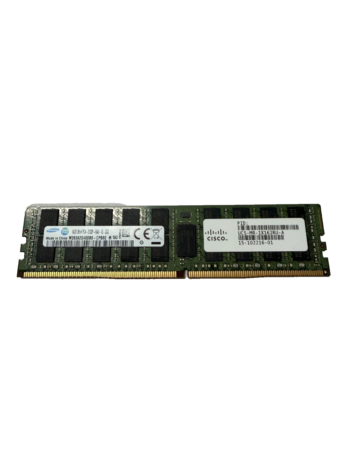 Cisco UCS-MR-1X162RU-A Memory 16GB DDR4 2133Mhz 2RX4 DIMM