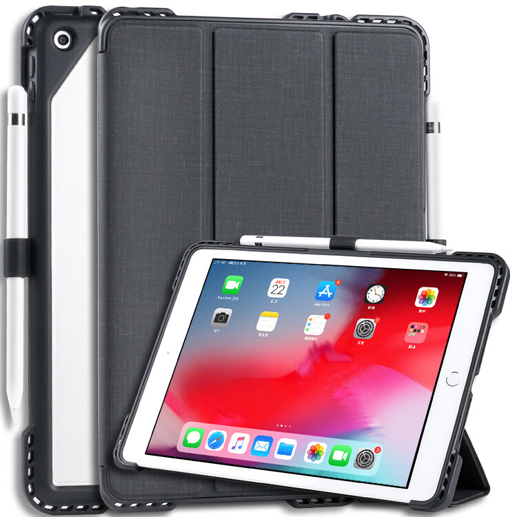 New Arrival Shockproof Case for iPad 10.2 inch PU Leather Folio Case for iPad 7