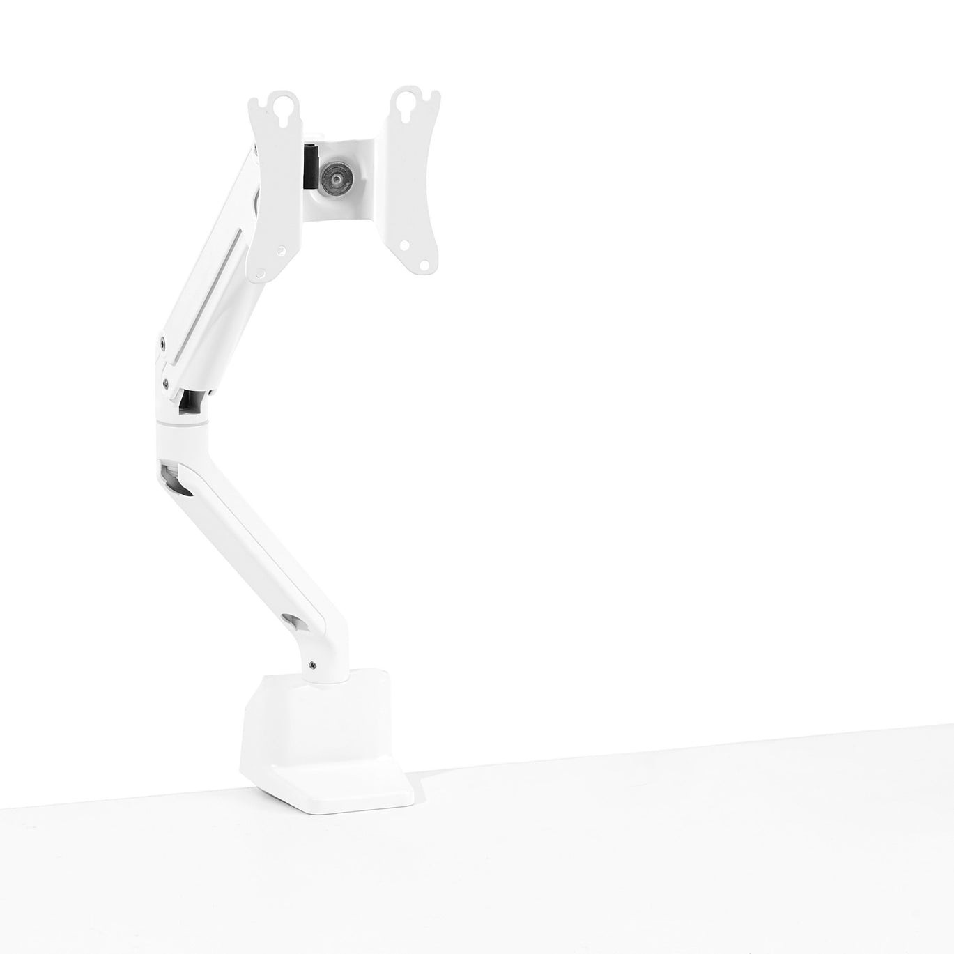 New In Box Poppin. Swing Monitor Arm, Gas Spring, Powder Coated, Vesa 75 & 100mm