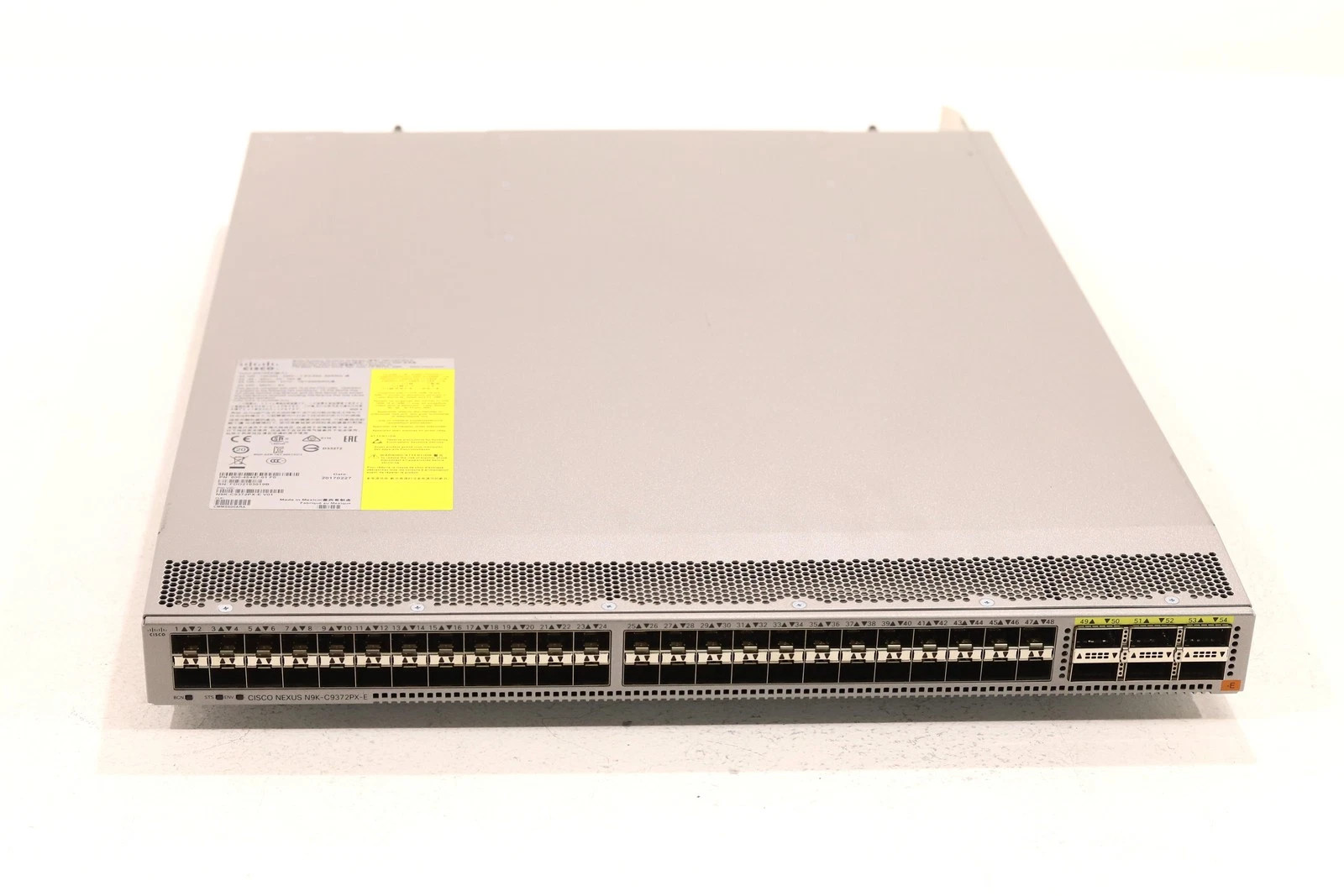 Cisco Nexus N9K C9372PX-E 48ports