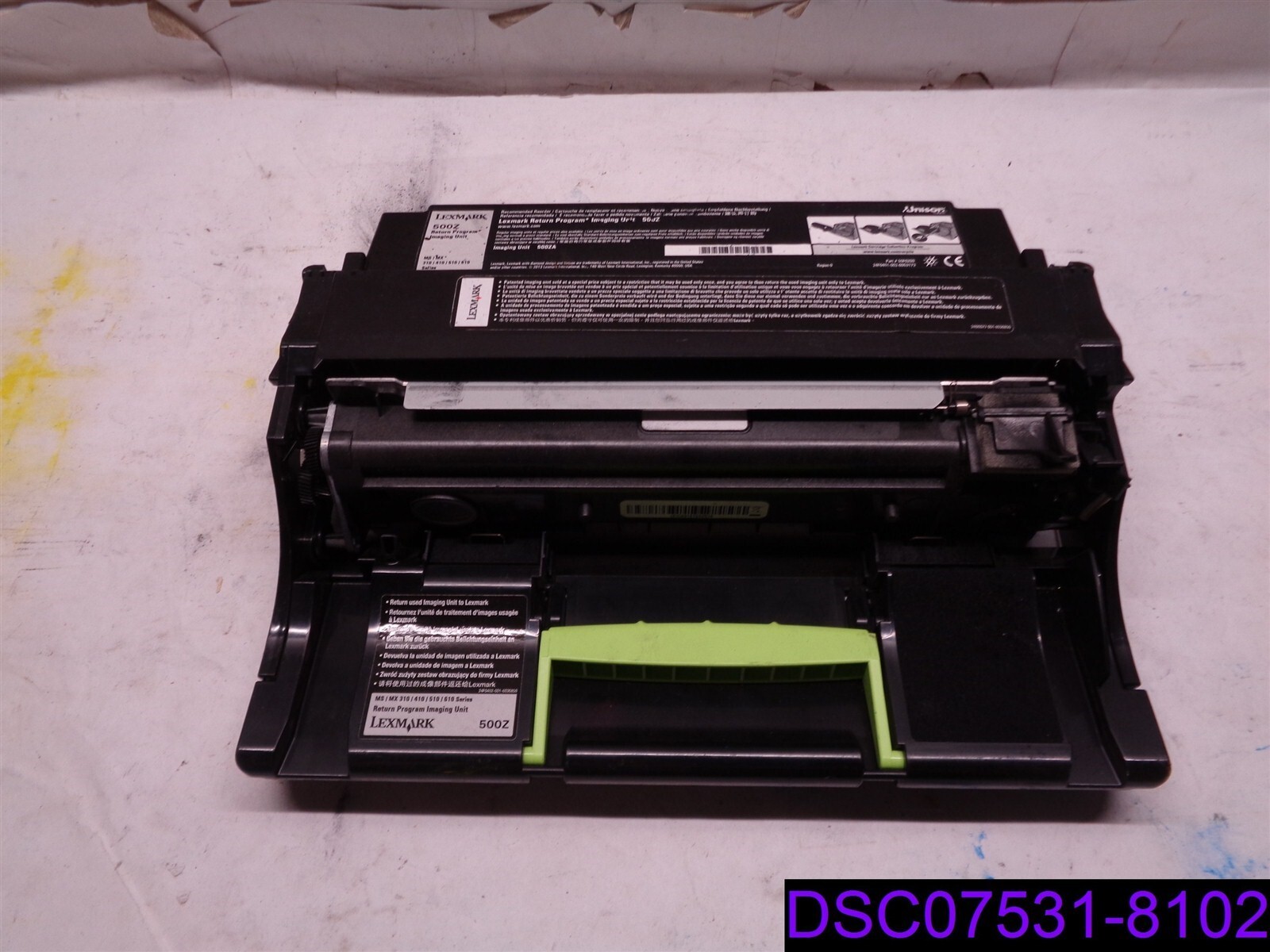 USED NEEDS FILLED Genuine Lexmark Toner Cartridge 500Z