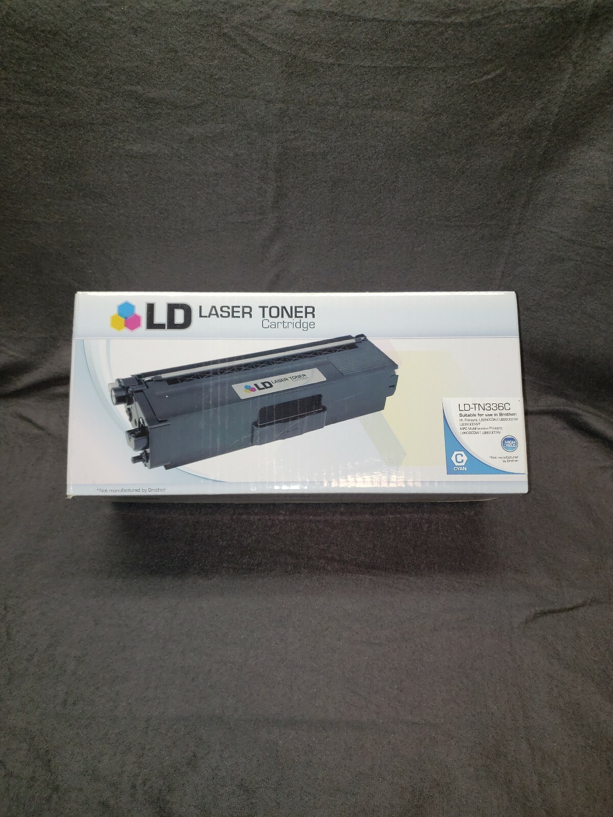LD Laser Toner Cartridge (LD-TN336C) Cyan  NEW/SEALED BOX 