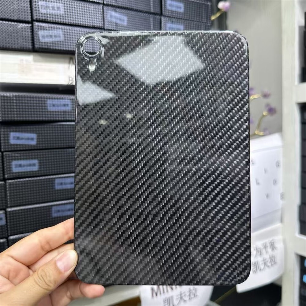 Genuine Aramid Carbon Fiber Case for Apple iPad mini 7 8.3" Matte Hard Cover