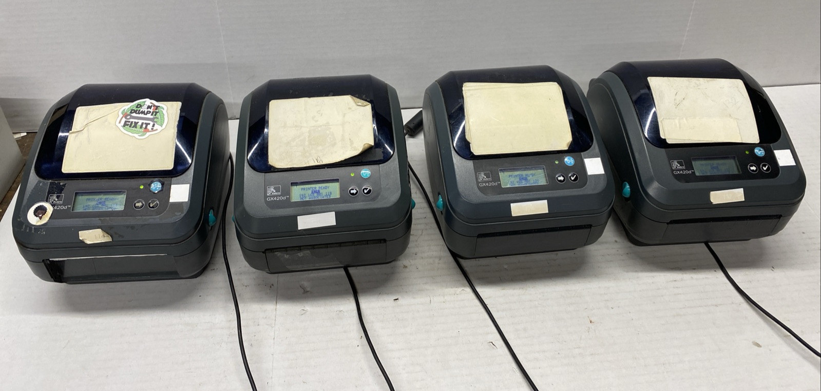 Zebra Printer  Model GX 420D  with cord    ZB-03