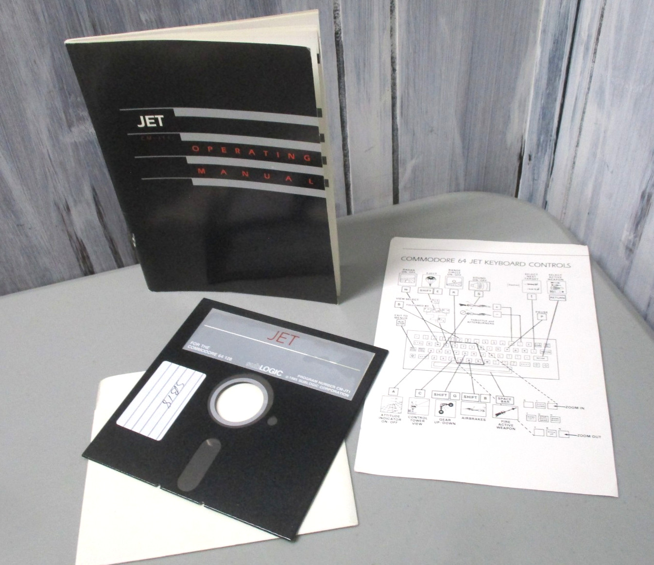 Jet by SubLogic for Commodore 64, 1985