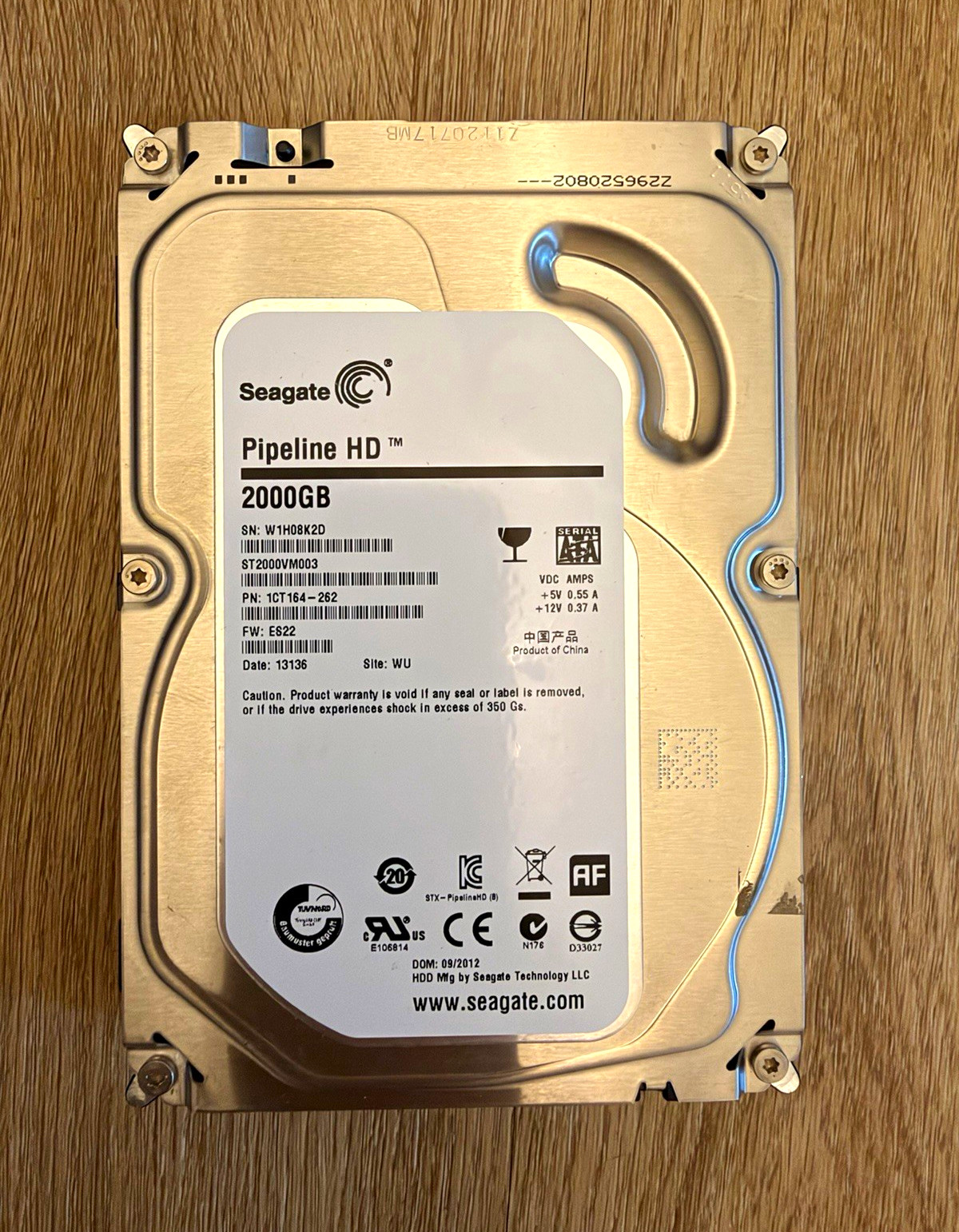 Seagate Pipeline HD 2000GB