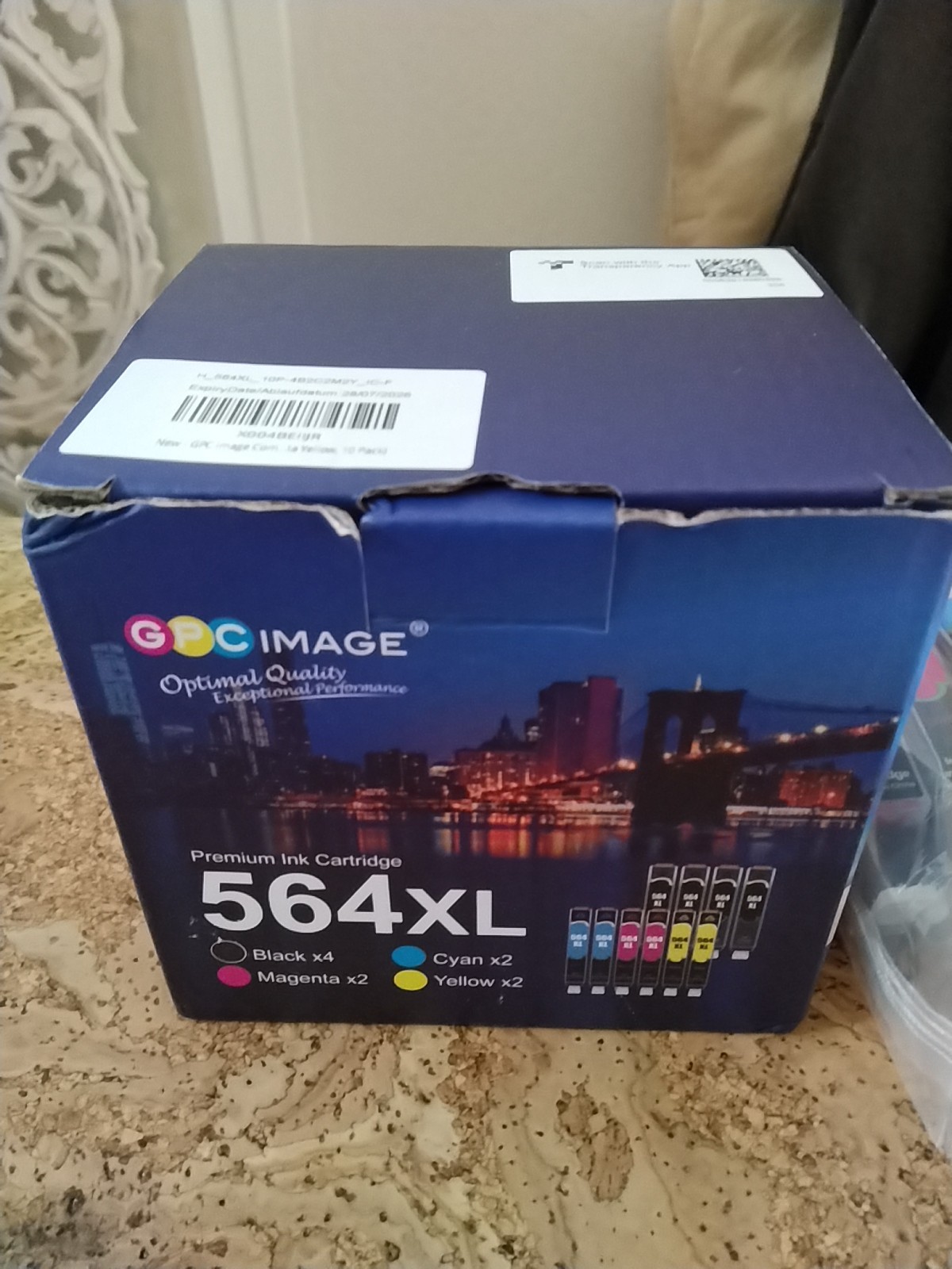 Lot 9 GPC Image Ink Cartridges High Yield Expire 07/28/26