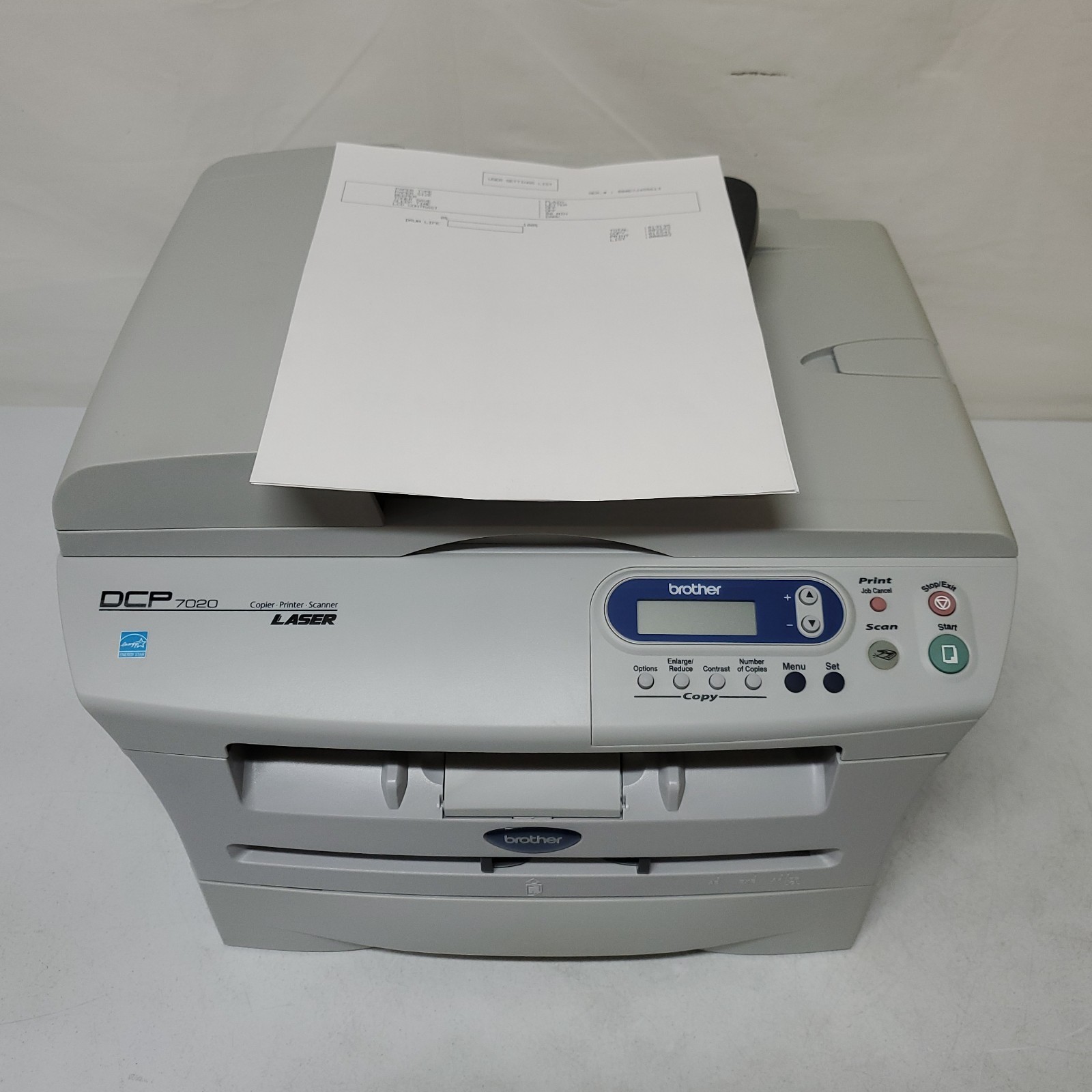 Brother DCP 7020 Mono Black White Laser Printer 20K Pgs USB Parallel