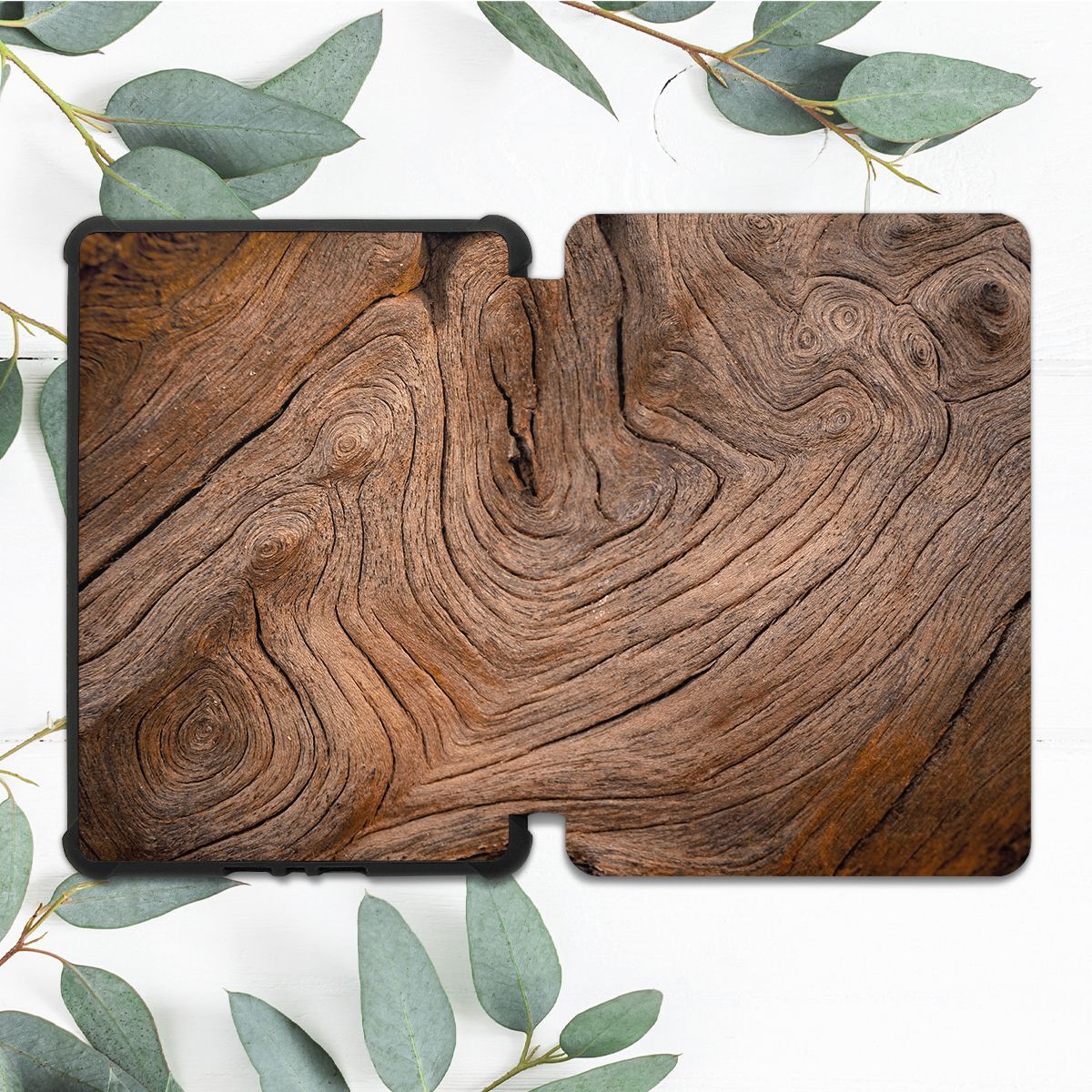 Light Brown Wood Case For All-new Kindle 10th Gen Kindle Paperwhite