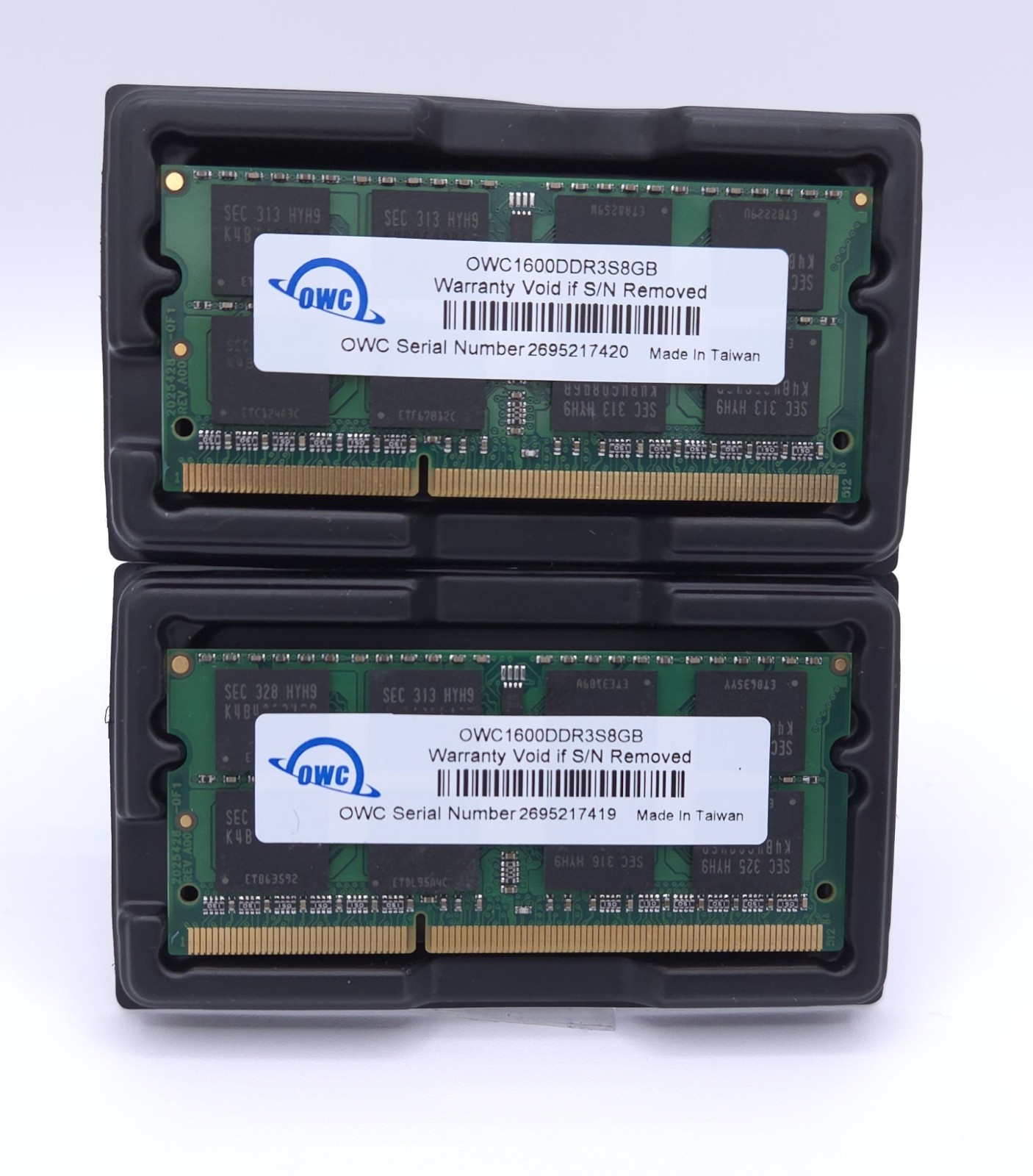 OWC 16GB Kit (2x8GB) DDR3-1600 PC3-12800 SO-DIMM Apple MacBook Pro or PC Memory