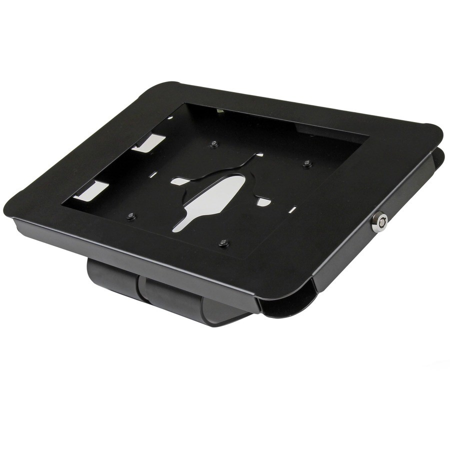 StarTech Secure Tablet Stand, Desk or Wall-Mountable, Lockable Tablet Mount For