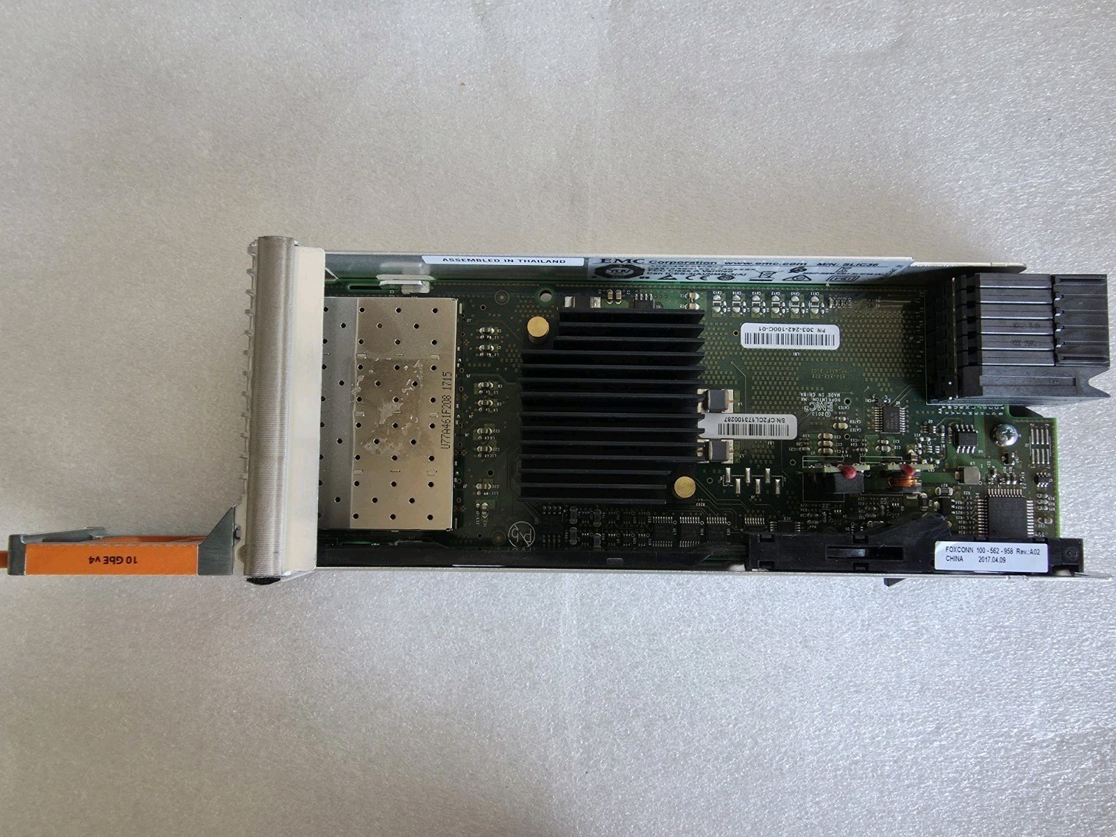 EMC Data Domain 10 GbE v4 SLIC36 Network Adapter 303-242-100C-01