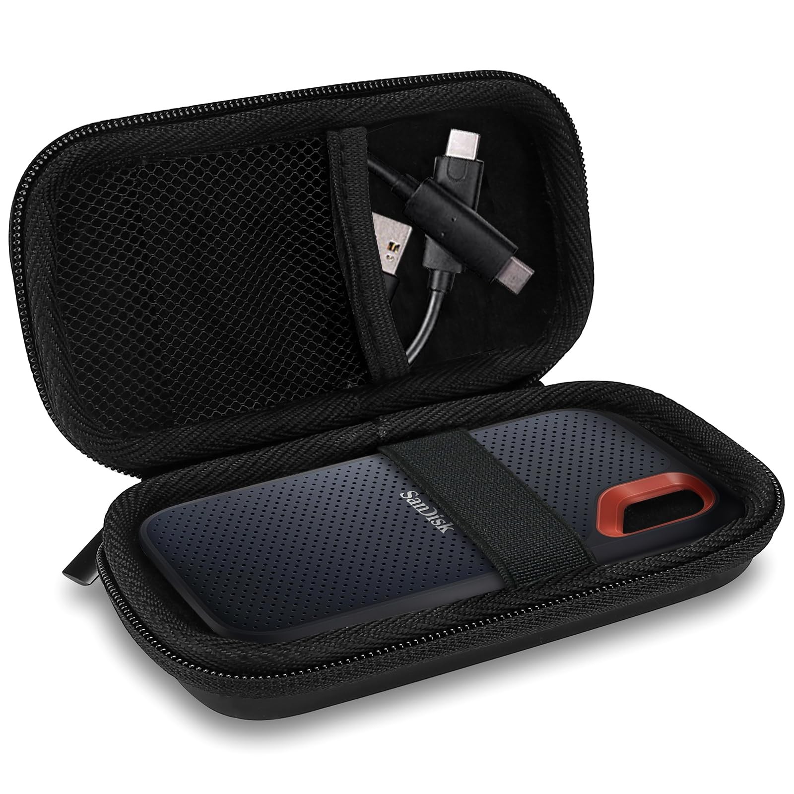 ProCase Carrying Case for Crucial X8 Portable SSD 1TB / 500GB (Case Black