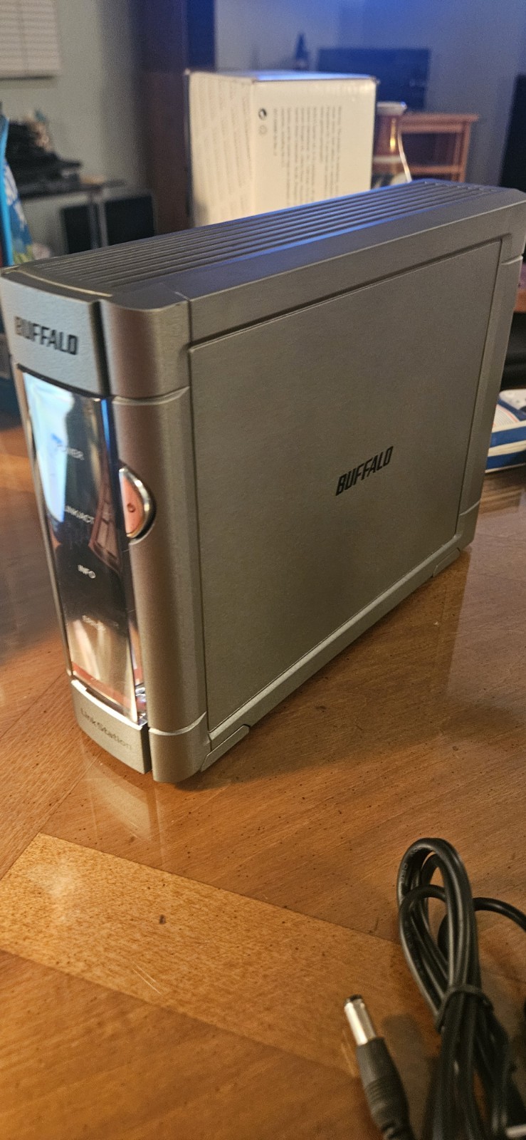 Buffalo HS-DH500GL External Link Station NAS Hard Drive 500GB Storage