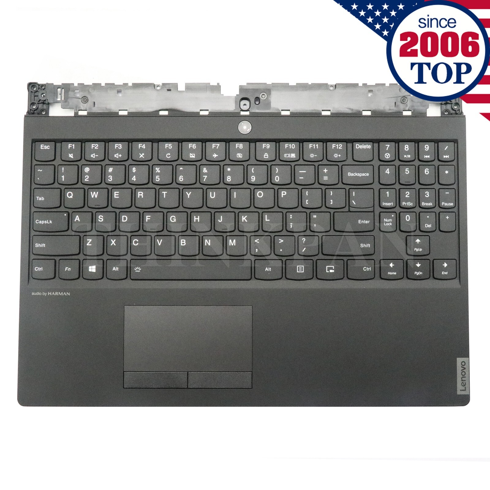 New Lenovo Legion Y530-15ICH Y540-15IRH Y7000 Palmrest Backlit Keyboard White US
