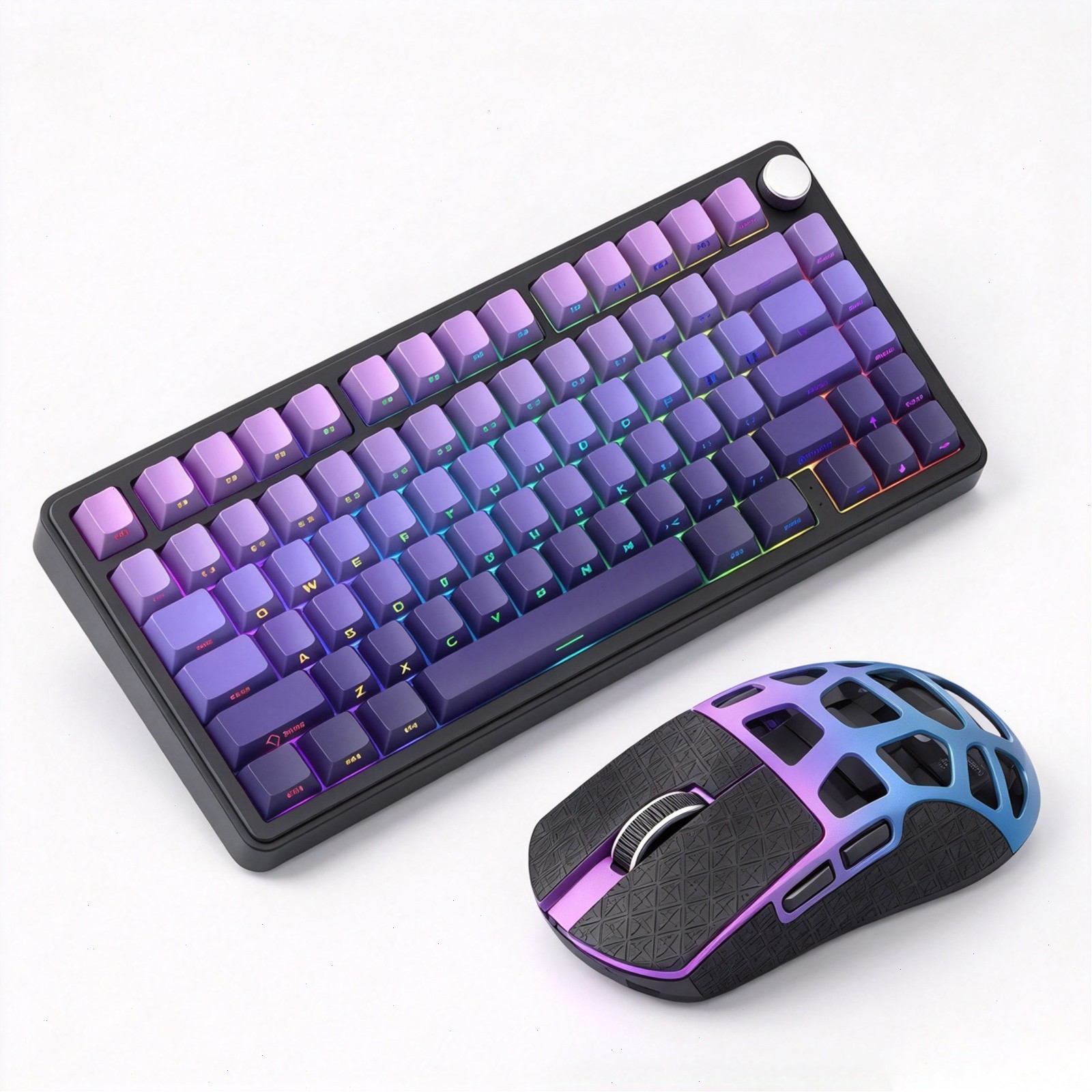 ATTACK SHARK X85 Wireless Mechanical Keyboard & R3 Magnesium Alloy Gaming Mouse