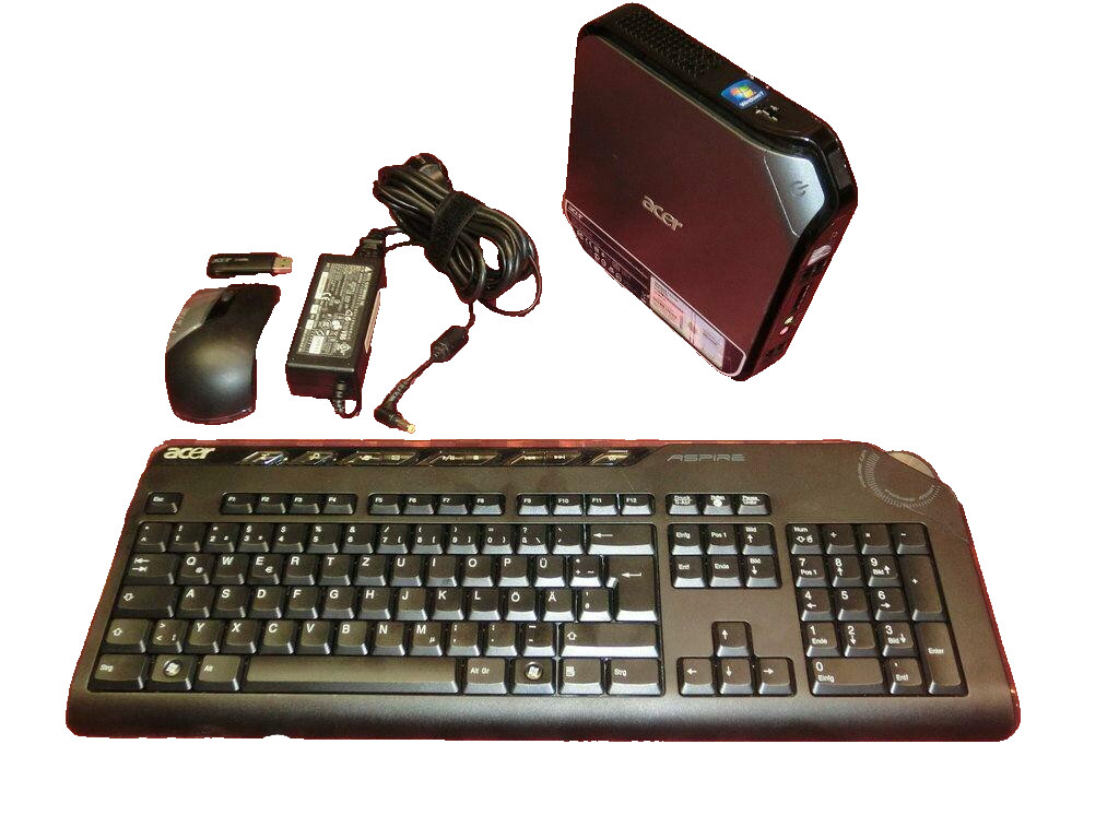 Acer Veriton Nettop PC, 320GB HDD, 2GB RAM, Intel ATOM Dual Core 1.66GHz