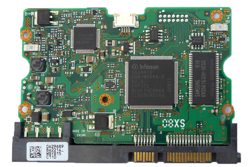 PCB HDS721010KLA330 0A29689 BA2214_ P/N: 0A36881 MLC: BA2688 Hitachi
