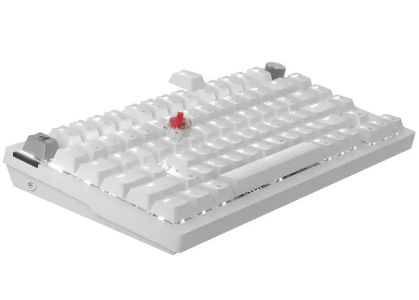 Corsair K65 Plus Wireless 75% RGB Mechanical Gaming Keyboard - Snow White