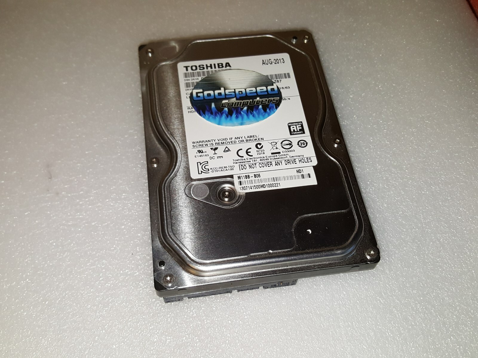 HP Pavilion p6649c - 1TB SATA Hard Drive with Windows 7 Ultimate 64-Bit