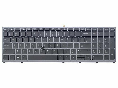  HP Zbook 15 G3 i5 i7 17 G3 i5 i7 US Backlit Pointer Keyboard Framed 