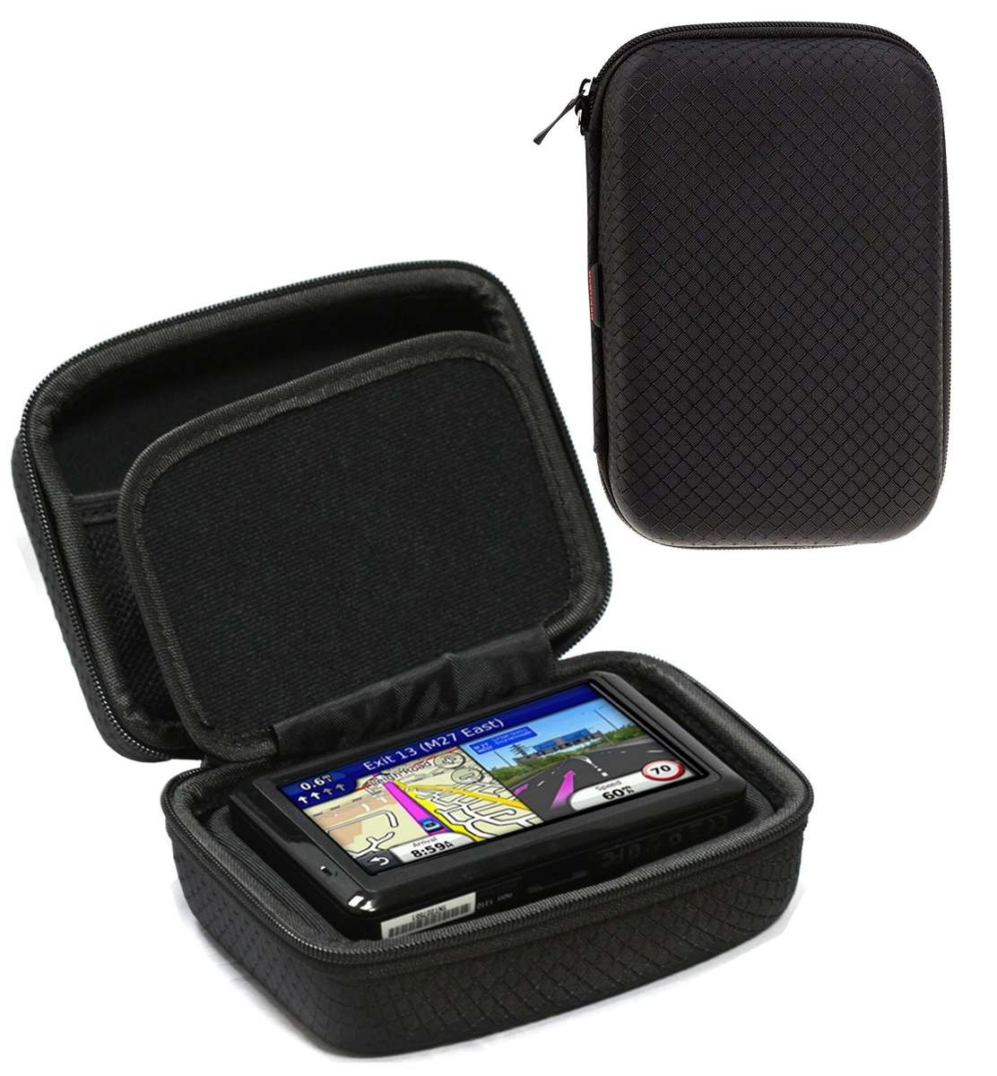 Navitech Black Case For Garmin dezl 580 LMT-S