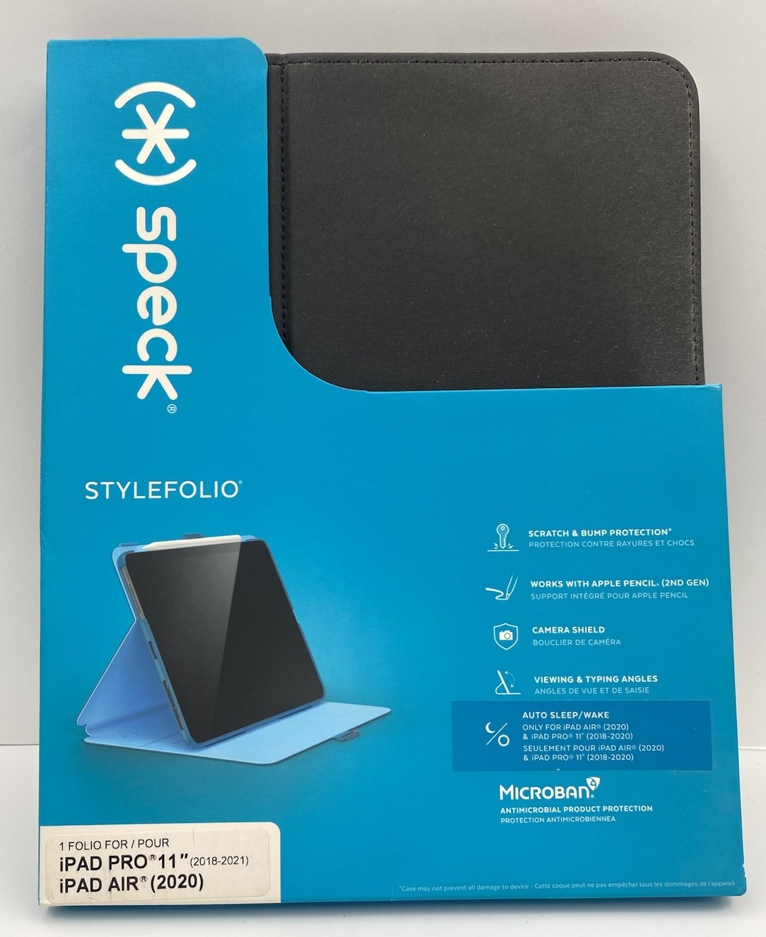 Speck IPad Black StyleFolio 11-inch iPad Pro (2018-2021) iPad Air (2020) NEW